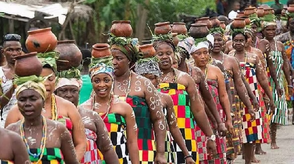 African village lifestyle