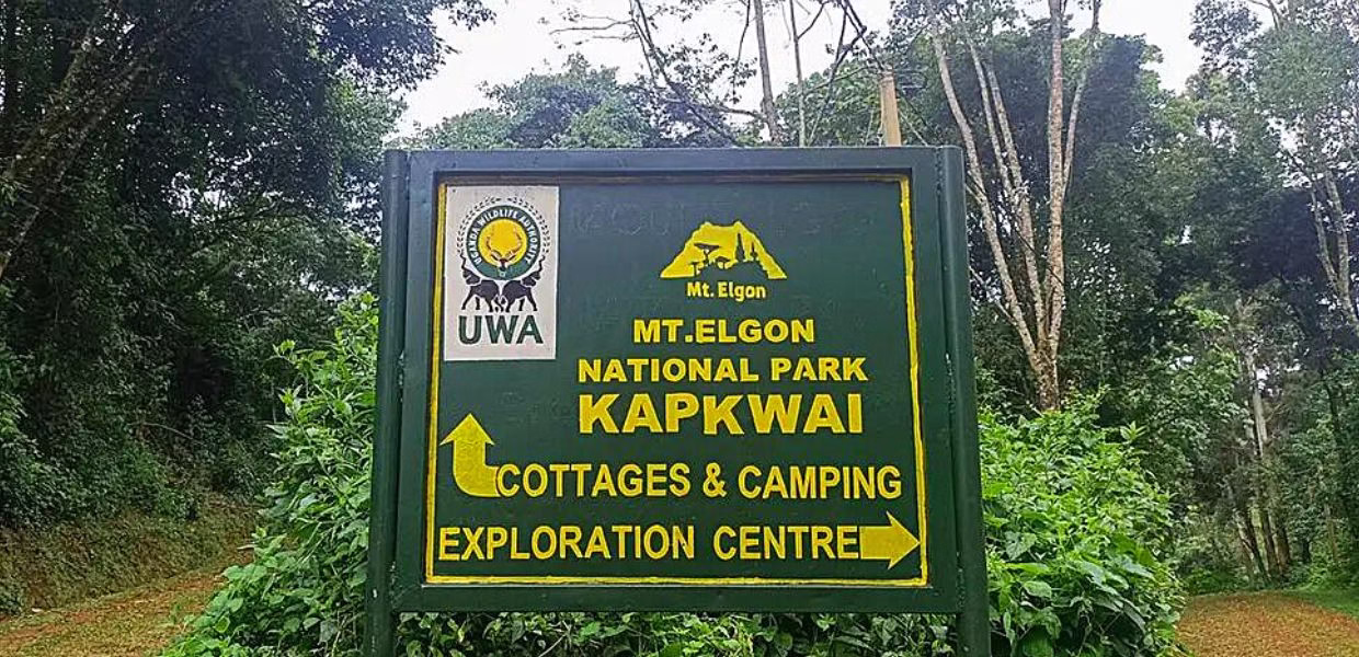 Main gates of Mount Elgon