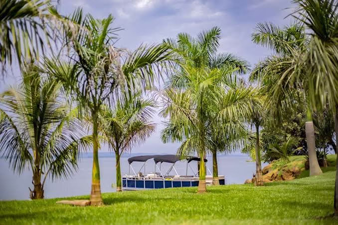 beaches in uganda