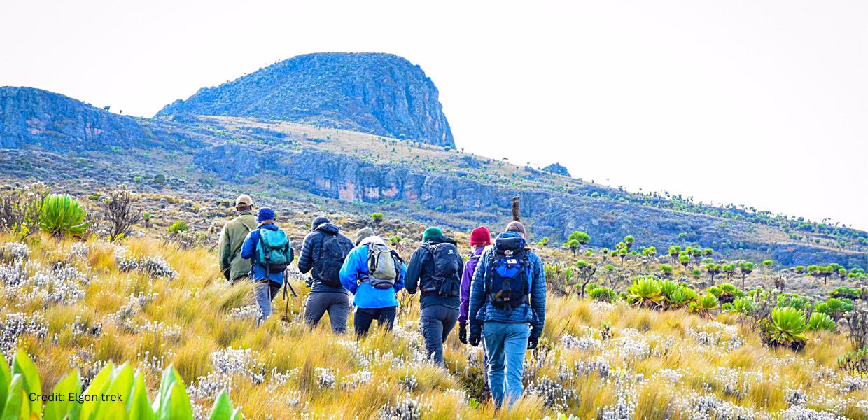 Climbing Mount Elgon in Uganda
